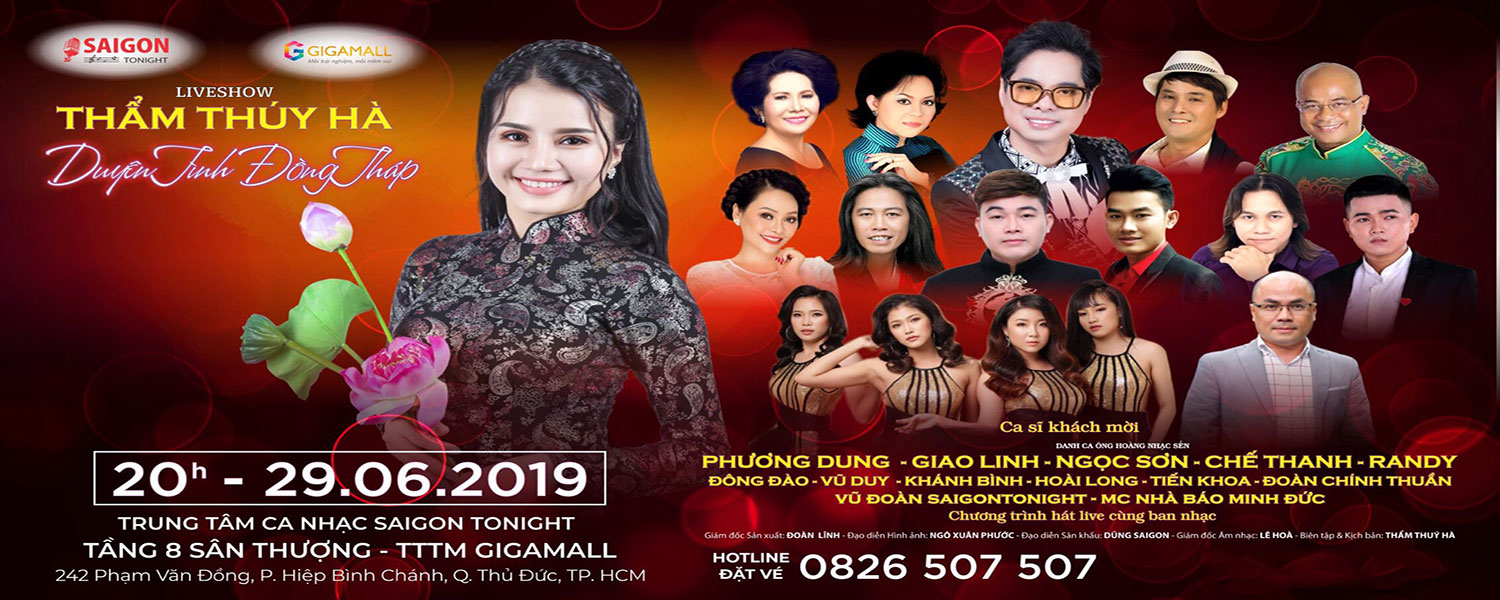 Liveshow Thẩm Thúy Hà - Duyên Tình Đồng Tháp