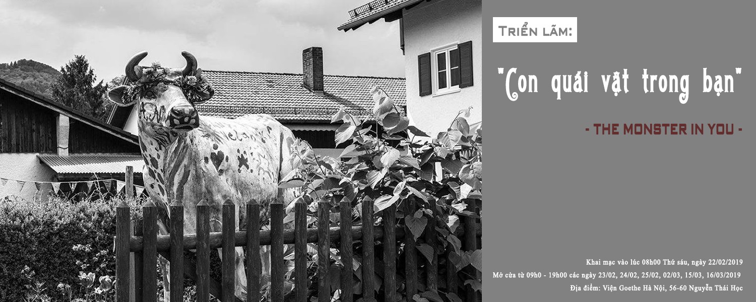 Triển lãm "Con quái vật trong bạn - The monster in you"