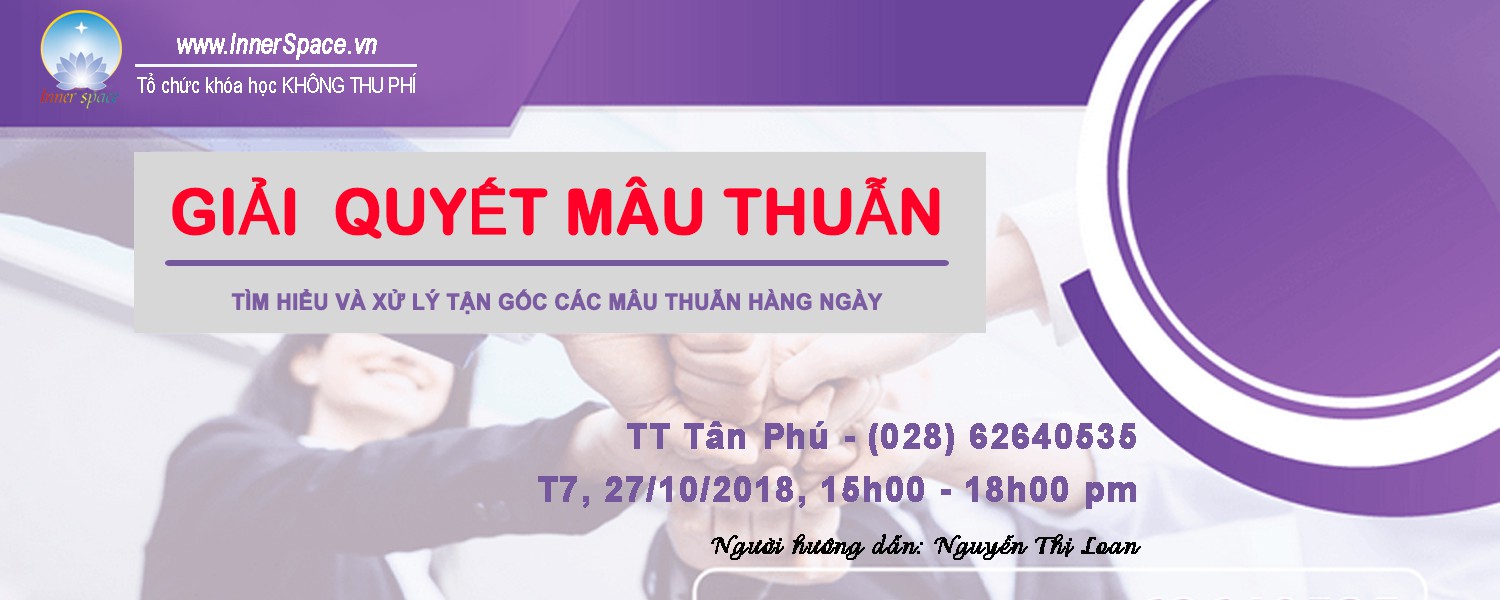 KHÓA HỌC GIẢI QUYẾT MẪU THUẪN