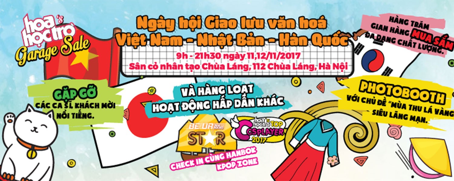 Ngày hội Giao lưu Văn hoá Việt Nam - Nhật Bản - Hàn Quốc