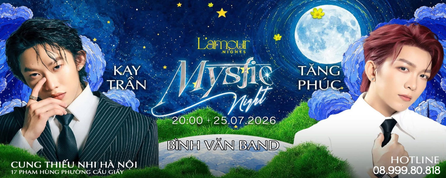 Kay Trần - Tăng Phúc: Mystic Night | 25.07.2026