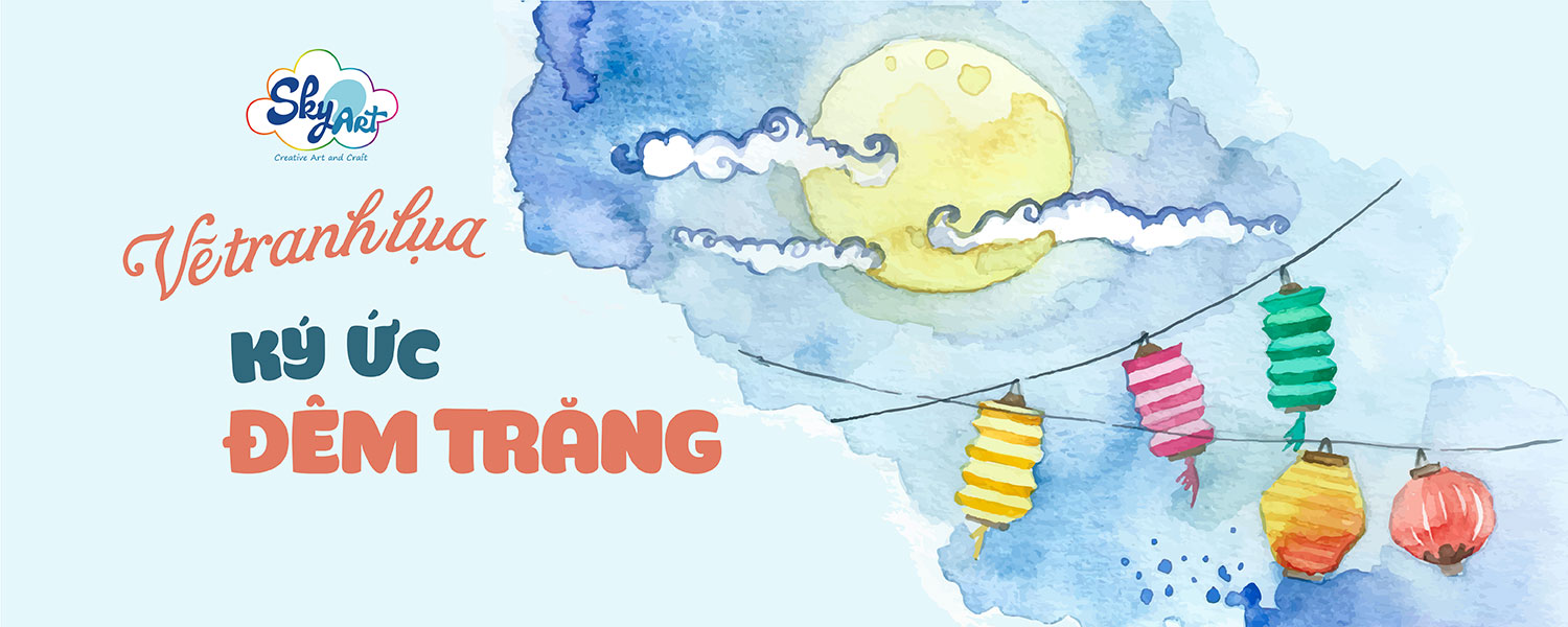 Workshop vẽ tranh lụa: Ký ức đêm trăng