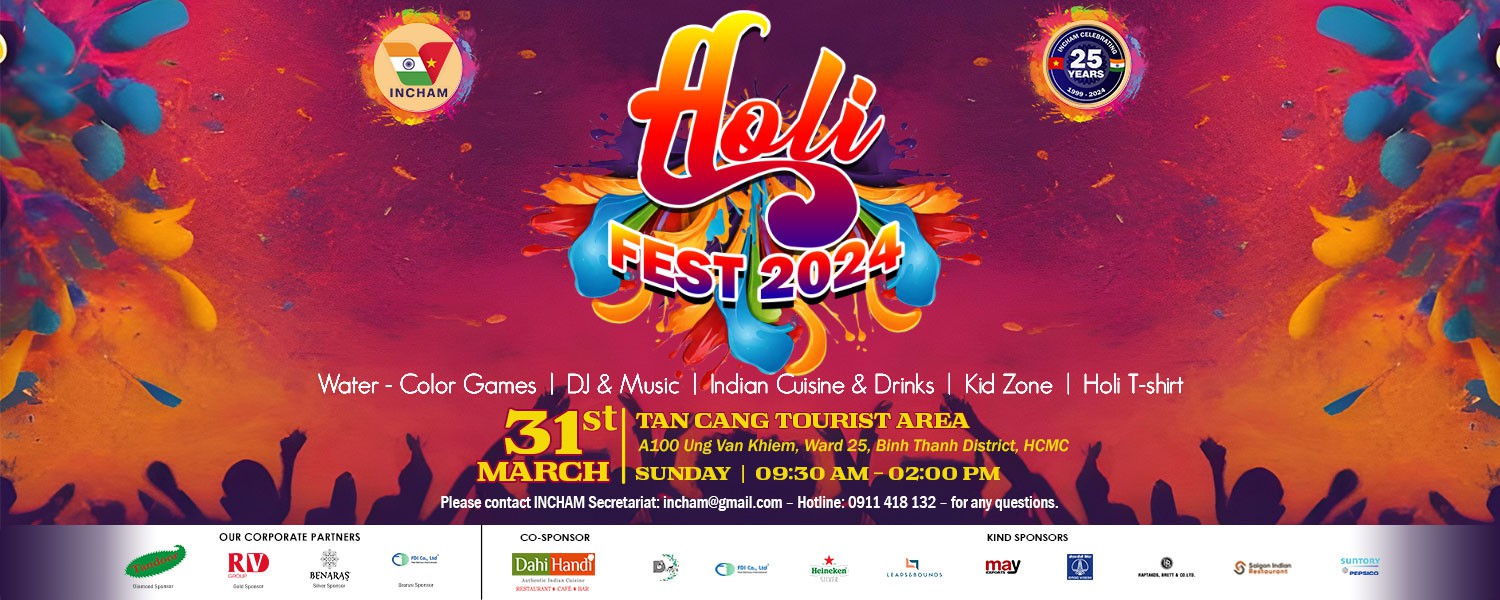 INCHAM Holi Fest 2024 