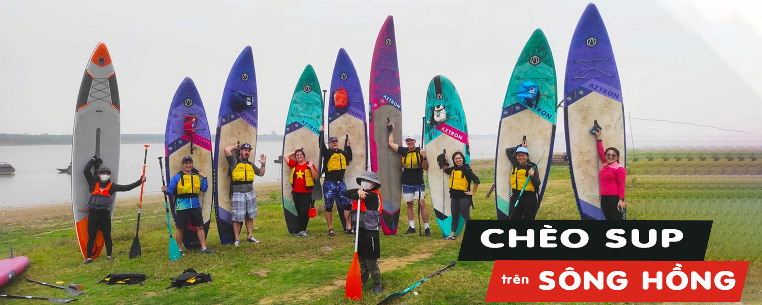 Mua Vé Chèo SUP Khám Phá Sông Hồng
