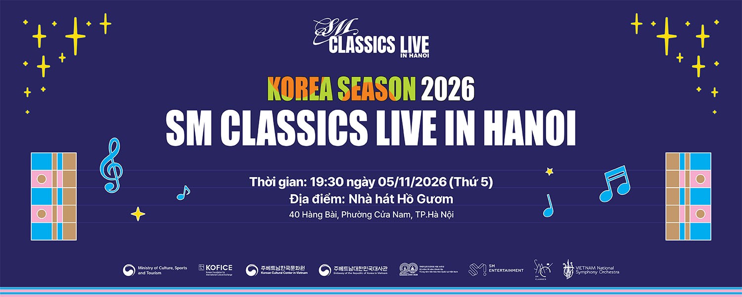 KOREA SEASON 2026 – SM CLASSICS LIVE IN HANOI
