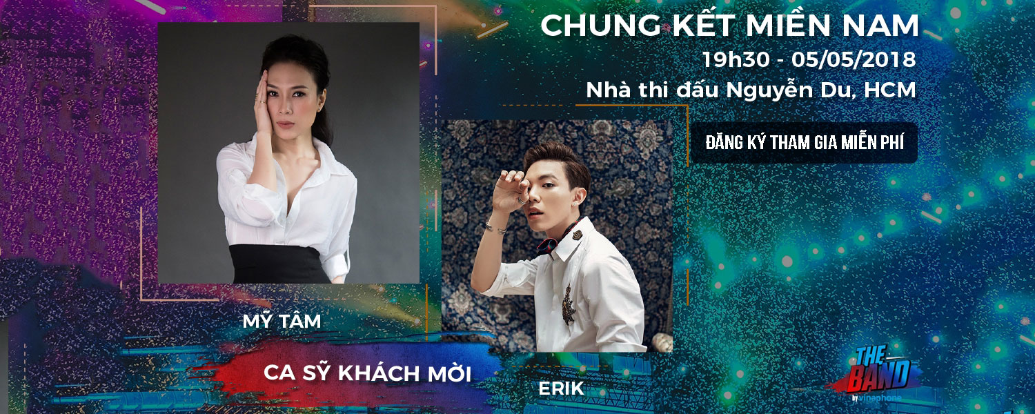 Đêm chung kết Miền Nam - The band by Vinaphone