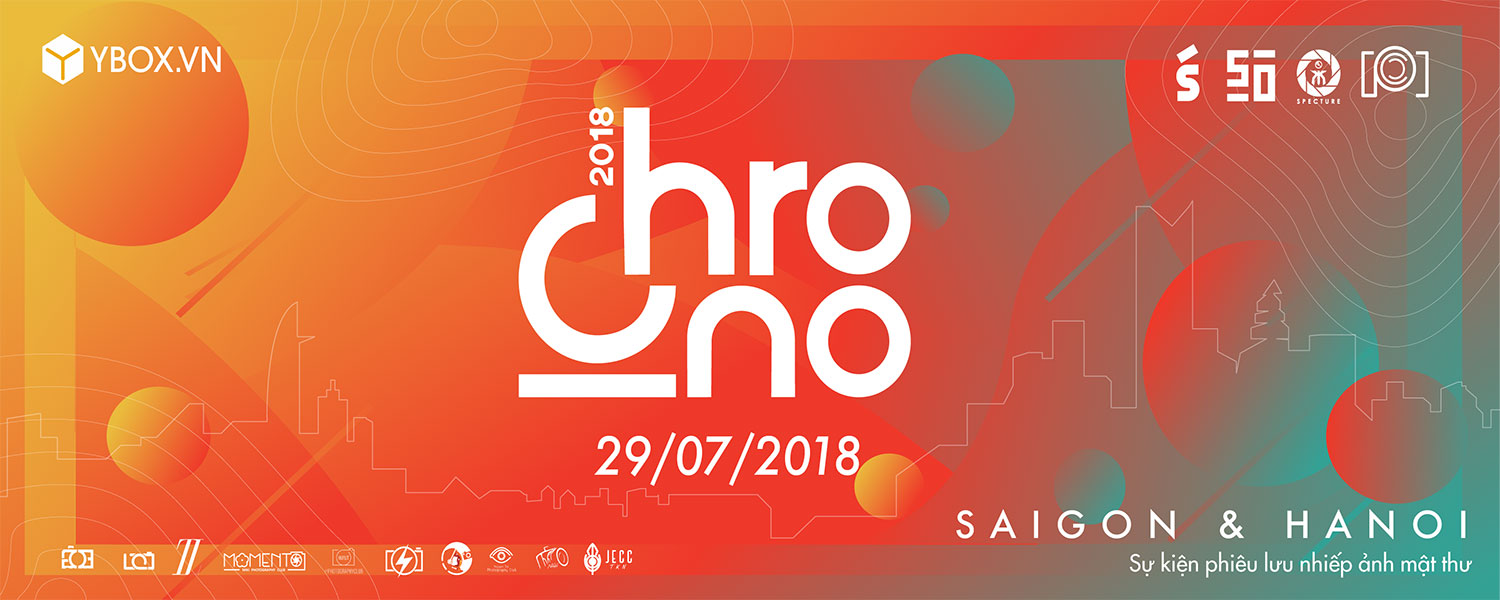 Chrono 2018 - Sự kiện phiêu lưu nhiếp ảnh mật thư Hà Nội - Hồ Chí Minh