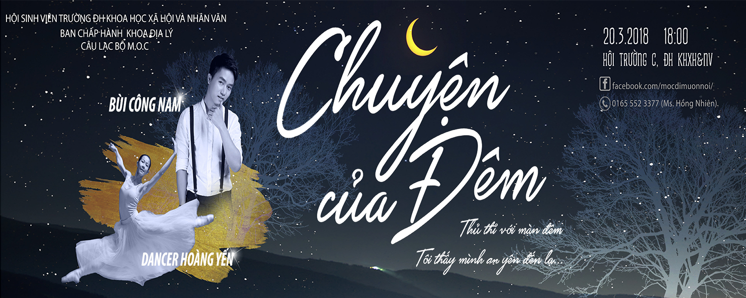 CHƯƠNG TRÌNH CHỈ ĐỎ 2018 - ĐÊM NHẠC GÂY QUỸ "CHUYỆN CỦA ĐÊM" - CLB M.O.C