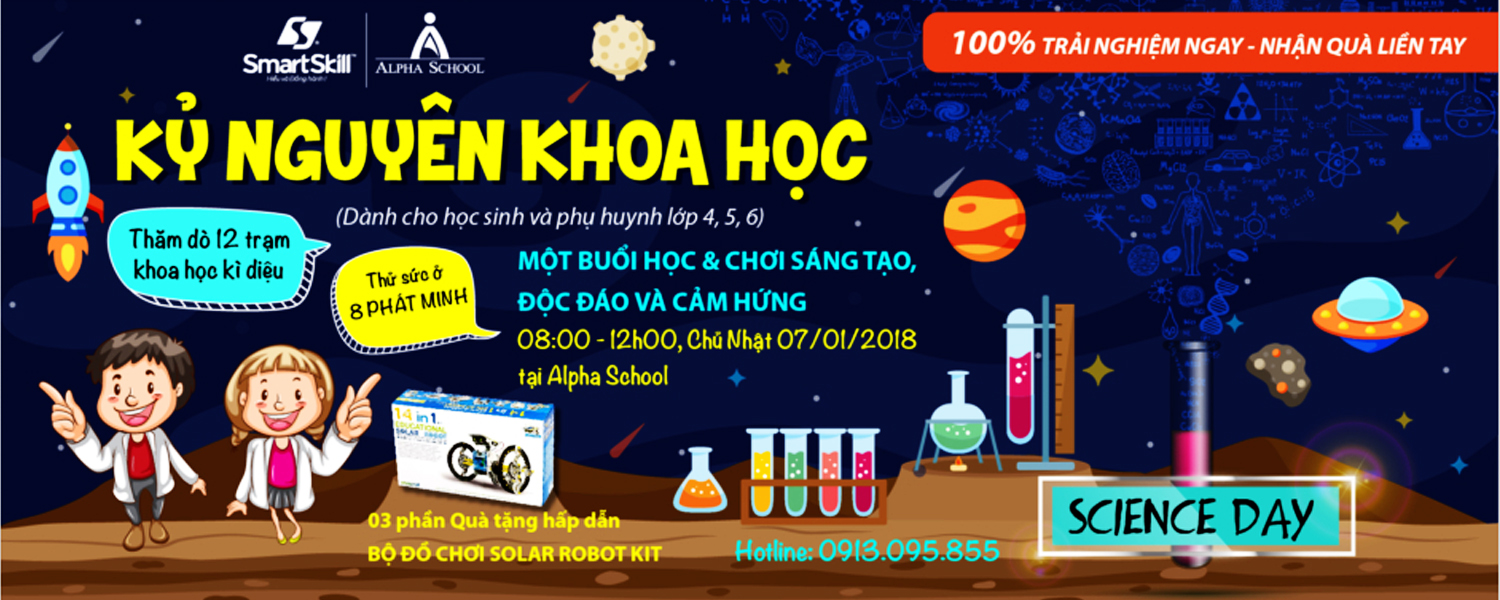 Ngày hội Science Day - Kỷ nguyên khoa học