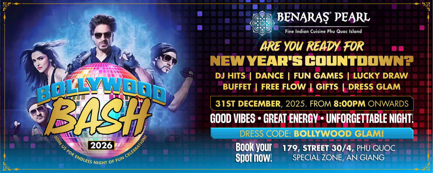 Countdown party 2026 - Đại tiệc Bollywood lớn nhất Phú Quốc.