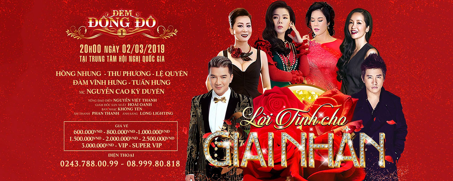 Đêm Đông Đô Show - Đêm nhạc Lời tình cho giai nhân