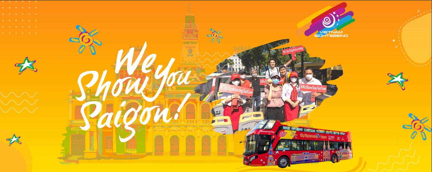 Vé xe bus 2 tầng ngắm cảnh tại TP.Hồ Chí Minh - Vietnam Sightseeing