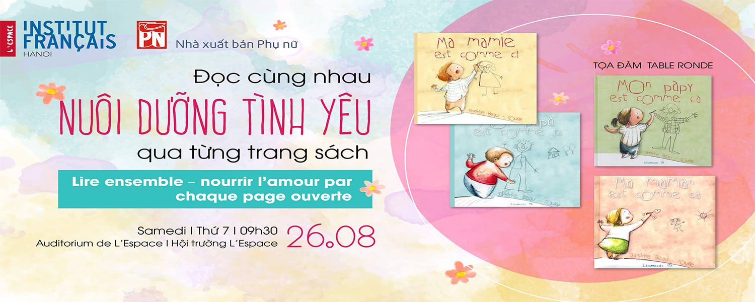 Tọa đàm: Đọc cùng nhau - nuôi dưỡng tình yêu qua từng trang sách 