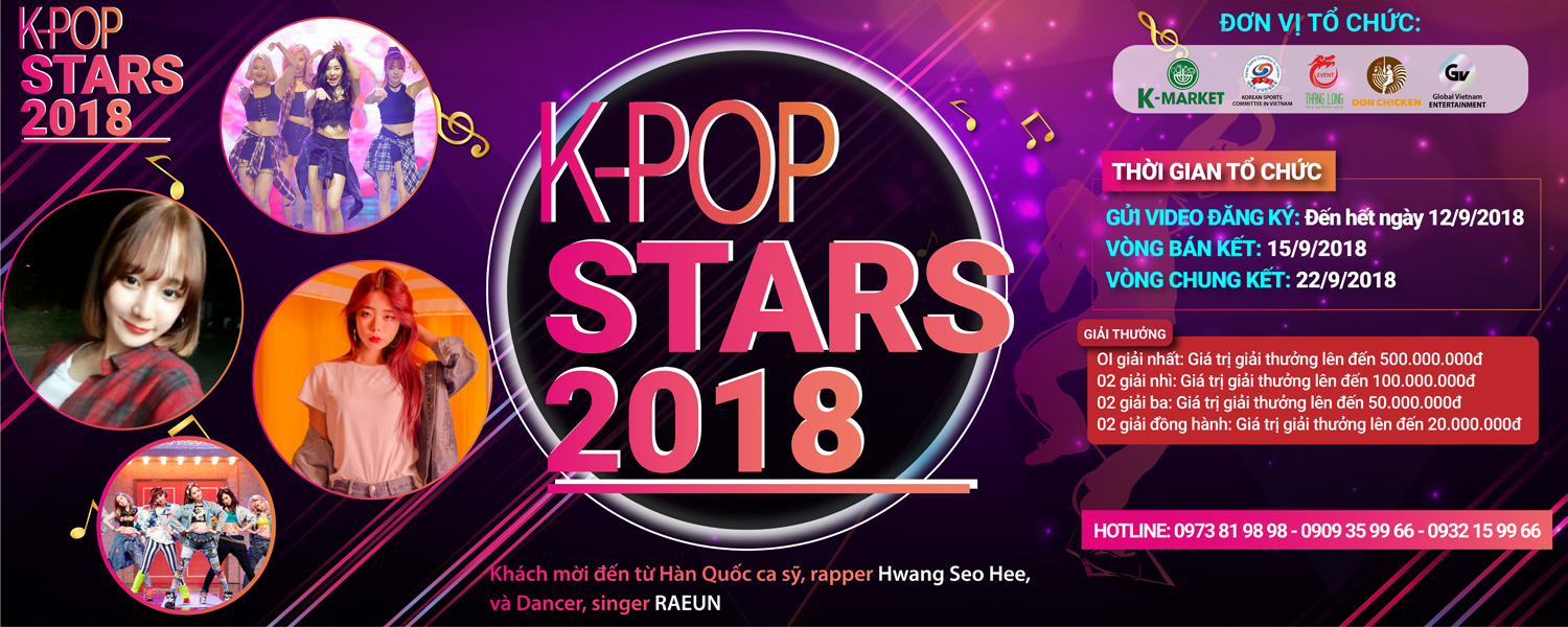 CUỘC THI: "K-POP STARS 2018"