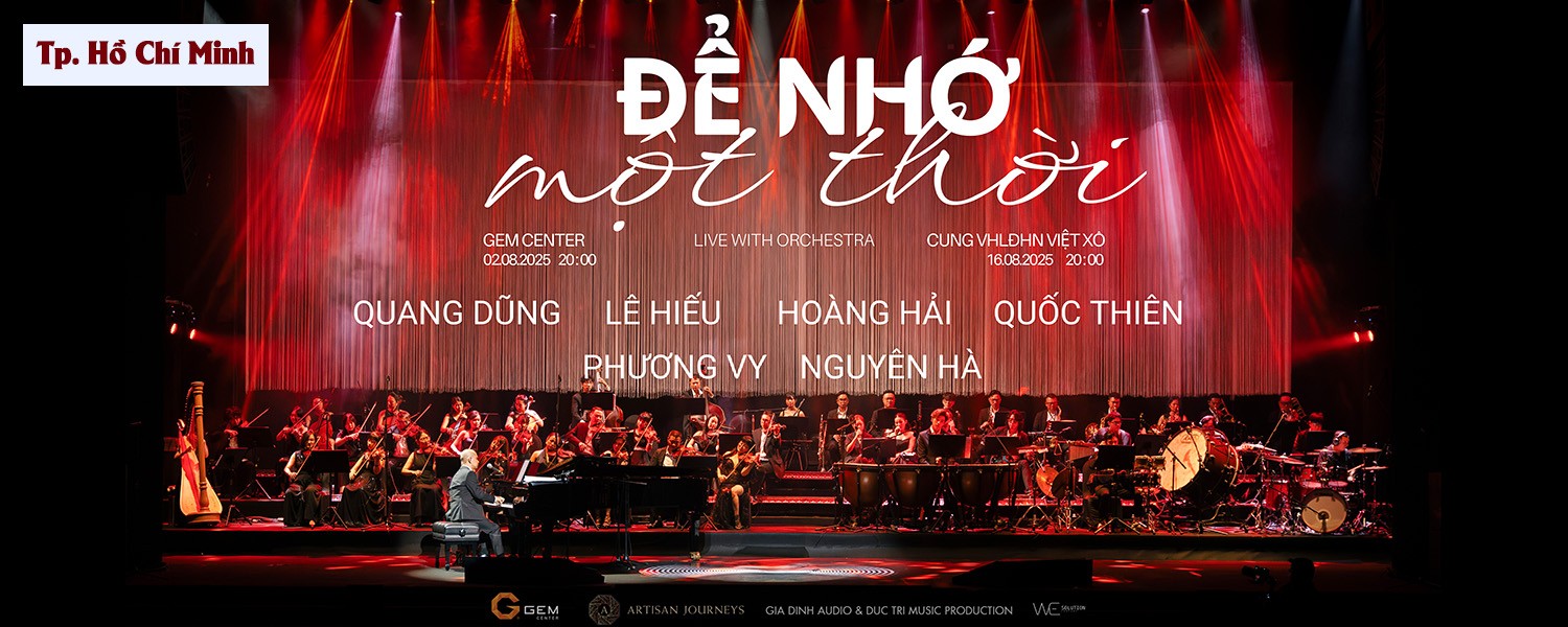 TP Hồ Chí Minh: Musique De Salon 17 - Liveshow Âm nhạc đẳng cấp "ĐỂ NHỚ MỘT THỜI"
