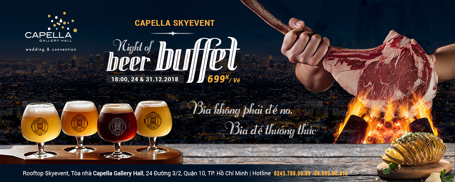 SKYEVENT – NIGHT OF BEER BUFFET