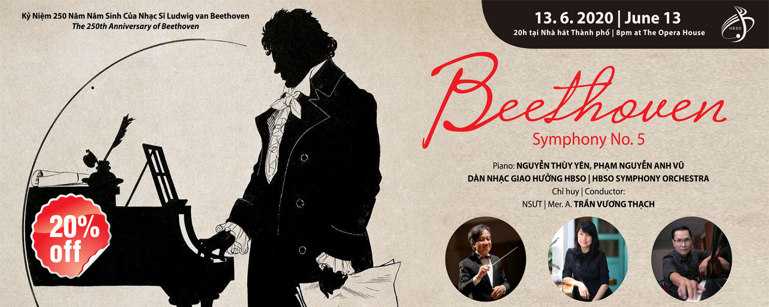 Sự kiện hòa nhạc: BEETHOVEN GIAO HƯỞNG SỐ 5