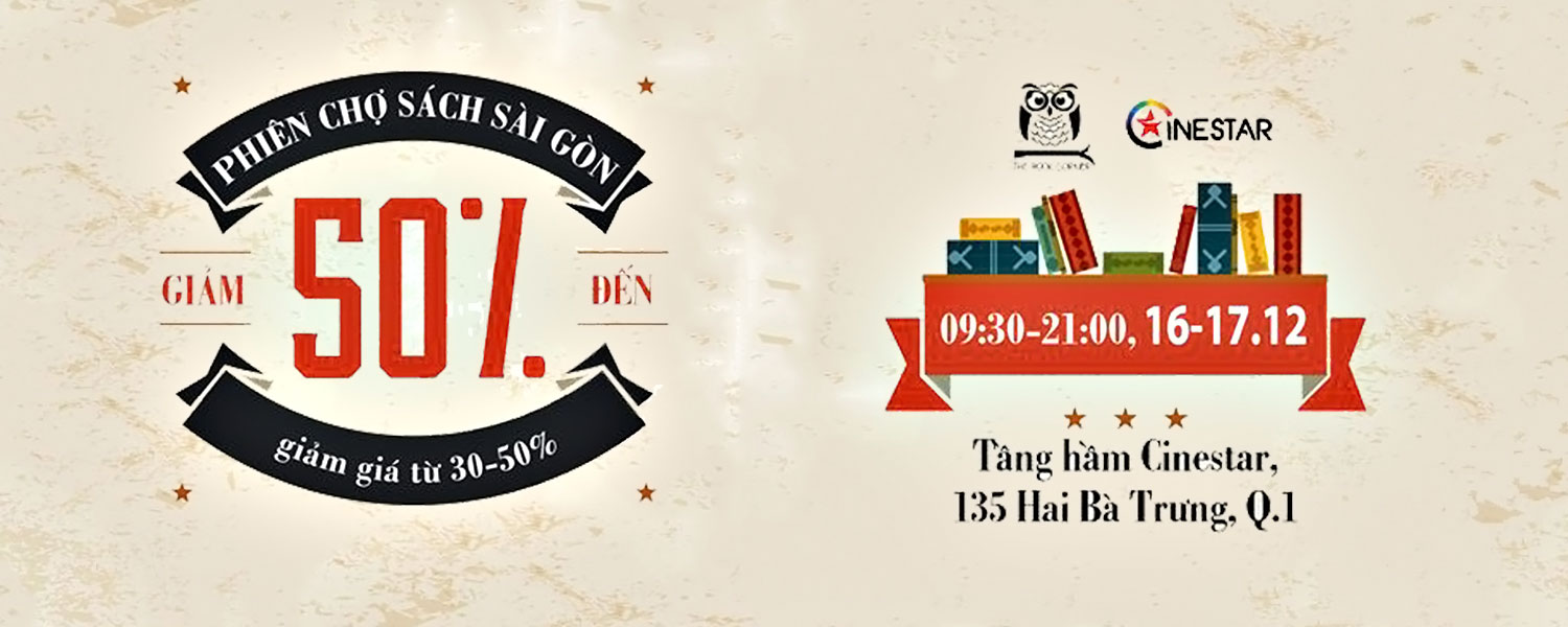  Phiên Chợ Sách Sài Gòn lần thứ 14