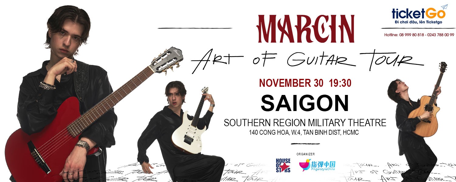 Marcin -The Art of Guitar Tour VietNam 2025