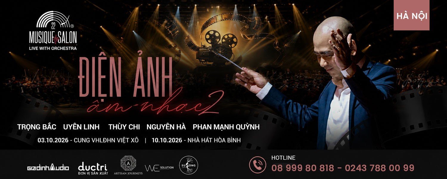 Hà Nội | Musique de salon 22: Âm Nhạc và Điện Ảnh - 03.10.2026
