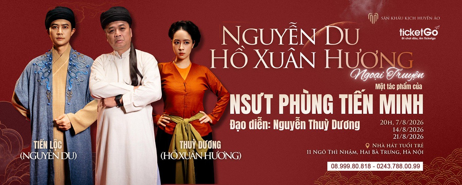 Sân khấu kịch huyền ảo | Nguyễn Du – Hồ Xuân Hương Ngoại Truyện (suất diễn 3)