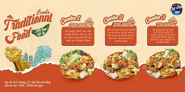  Tận hưởng ẩm thực đặc sản Đà Nẵng với Combo Traditional Food