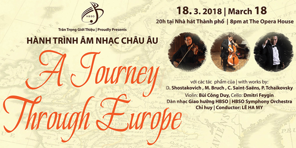 Hòa nhạc: HÀNH TRÌNH ÂM NHẠC CHÂU ÂU