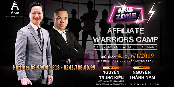 Affiliate Warriors Camp - Trại Chiến Binh Tiếp Thị Liên Kết