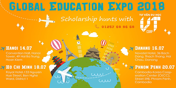 Hội thảo du học Quốc tế Global Education Expo July 2018