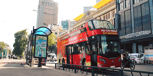Bán Vé Xe Buýt 2 Tầng Sài Gòn Hop On Hop Off