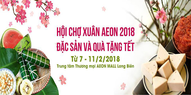 Hội chợ đặc sản vùng miền và quà tặng Xuân 2018