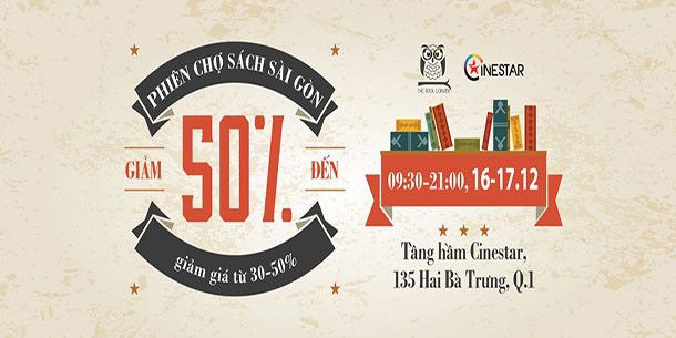  Phiên Chợ Sách Sài Gòn lần thứ 14