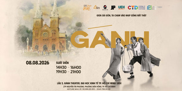 Gánh show: Chuyện Sài Gòn kể bằng vũ điệu & âm nhạc thực cảnh