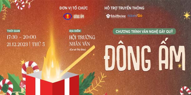 Chương trình văn nghệ gây quỹ Đông Ấm