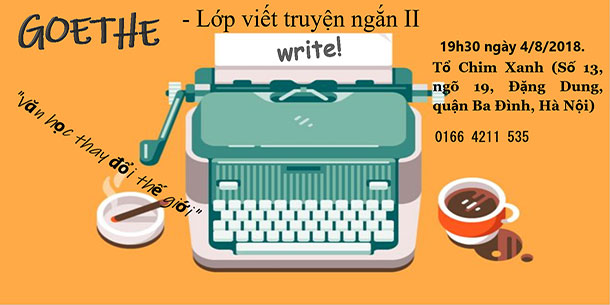 Lớp học truyện ngắn khóa II - Goethe