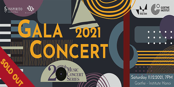 Sự kiện hòa nhạc: 20th century music - Gala concert 2021