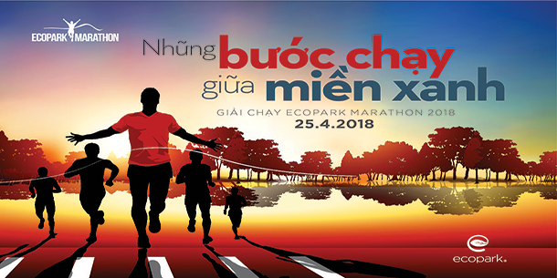 Ecopark Marathon 2018 - Những bước chạy giữa miền Xanh