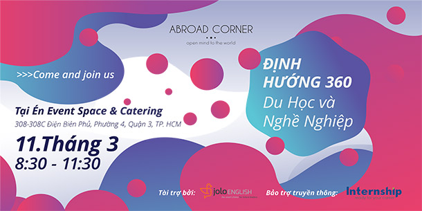 Sự kiện ĐỊNH HƯỚNG 360: DU HỌC VÀ NGHỀ NGHIỆP