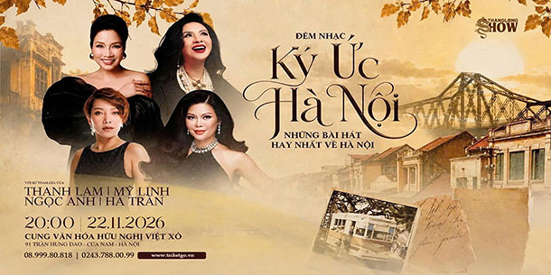 ĐÊM 2 - Đêm nhạc Ký ức Hà Nội 22/11 | Thanh Lam, Mỹ Linh, Ngọc Anh, Hà Trần