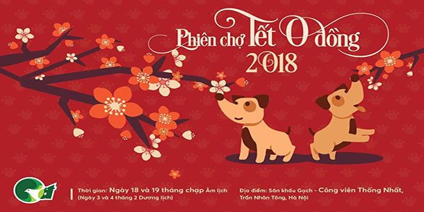 Phiên chợ tết 0 đồng dành cho người nghèo 2018