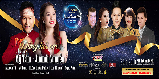 LIVE CONCERT MỸ TÂM & JIMMY NGUYỄN - “ĐỪNG HỎI EM” 