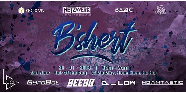 Đêm nhạc EDM - B'shert