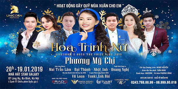 Liveshow Hoa Trinh Nữ - Hoạt động gây quỹ mùa xuân cho em