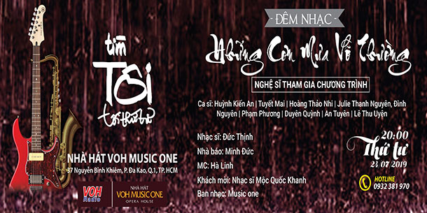 Đêm Nhạc Tìm tôi tối thứ 4: Những cơn mưa vô thường