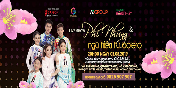 Liveshow Phi Nhung: "Phi Nhung & ngũ hiếu tử bolero"