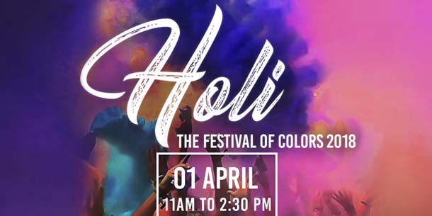 Lễ Hội Bột Màu - Holi Festival 2018