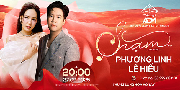 Liveshow Chạm 2025: Phương Linh - Lê Hiếu | Mua vé ngay