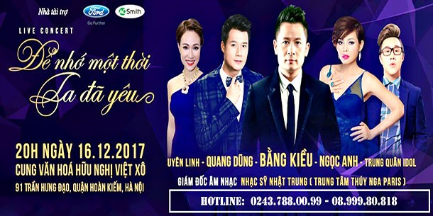 Liveshow Để Nhớ Một Thời Ta Đã Yêu