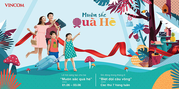 Lễ hội Sáng tạo cho Bé - Muôn Sắc Quà Hè