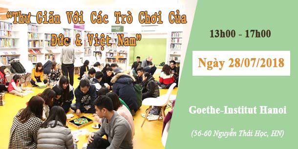 Buổi giao lưu & trải nghiệm các Trò Chơi Của Đức Và Việt Nam